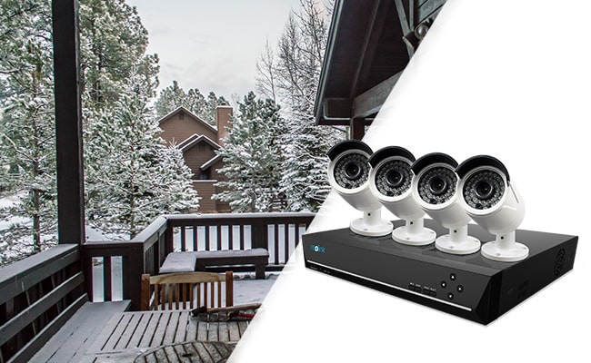 Cold Weather Outdoor PoE Security Camera