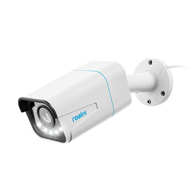 Spotlight Reolink 4K Smarte PoE Überwachungskamera Aussen mit Personen-/Autoerkennung RLC-811A Micro SD-Kartensteckplatz 5X optischer Zoom Farbige Nachtsicht,Zeitraffer Zwei-Wege-Audio