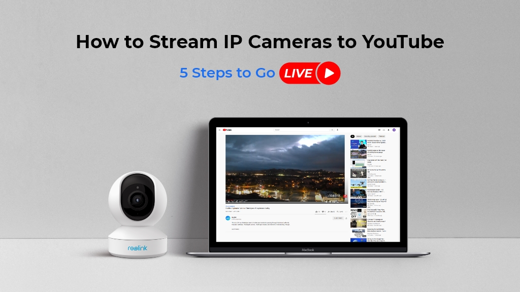 ip camera to youtube stream