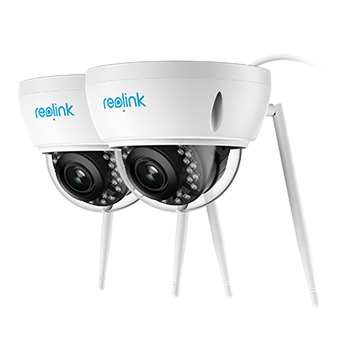  REOLINK Cámara de seguridad para exteriores, cámara de  vigilancia IP PoE, detección inteligente de seres humanos/vehículos,  funciona con hogar inteligente, visión nocturna HD IR de 100 pies 5MP HD, :  Electrónica