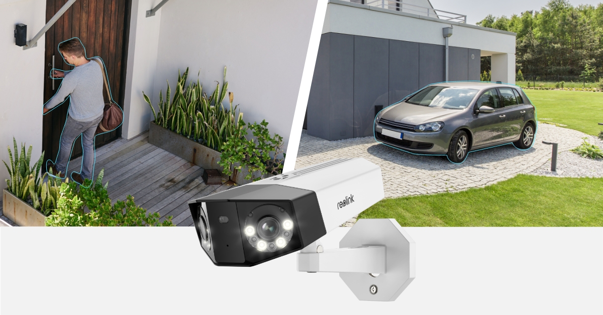 Reolink Duo Dual-Lens Security Camera Smart Detection