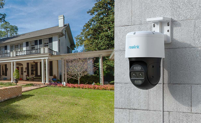 A new type of auto-tracking camera with dual lens, Reolink Trackmix