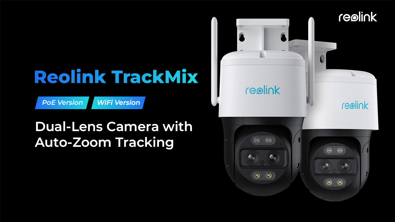 Reolink TrackMix 4K Dual-Lens Camera Series