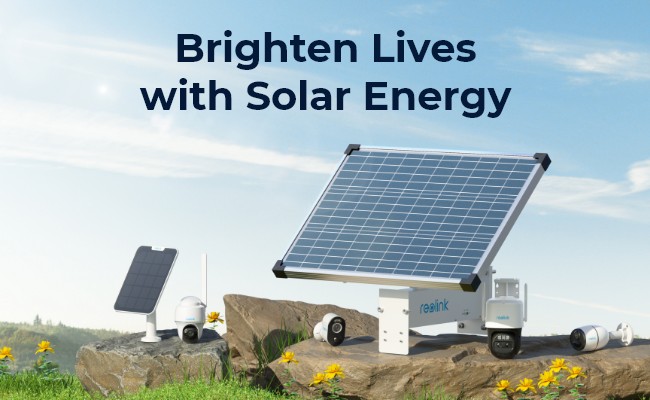 Reolink Highlights Solar Camera Solutions and Partners with Solar Village Project