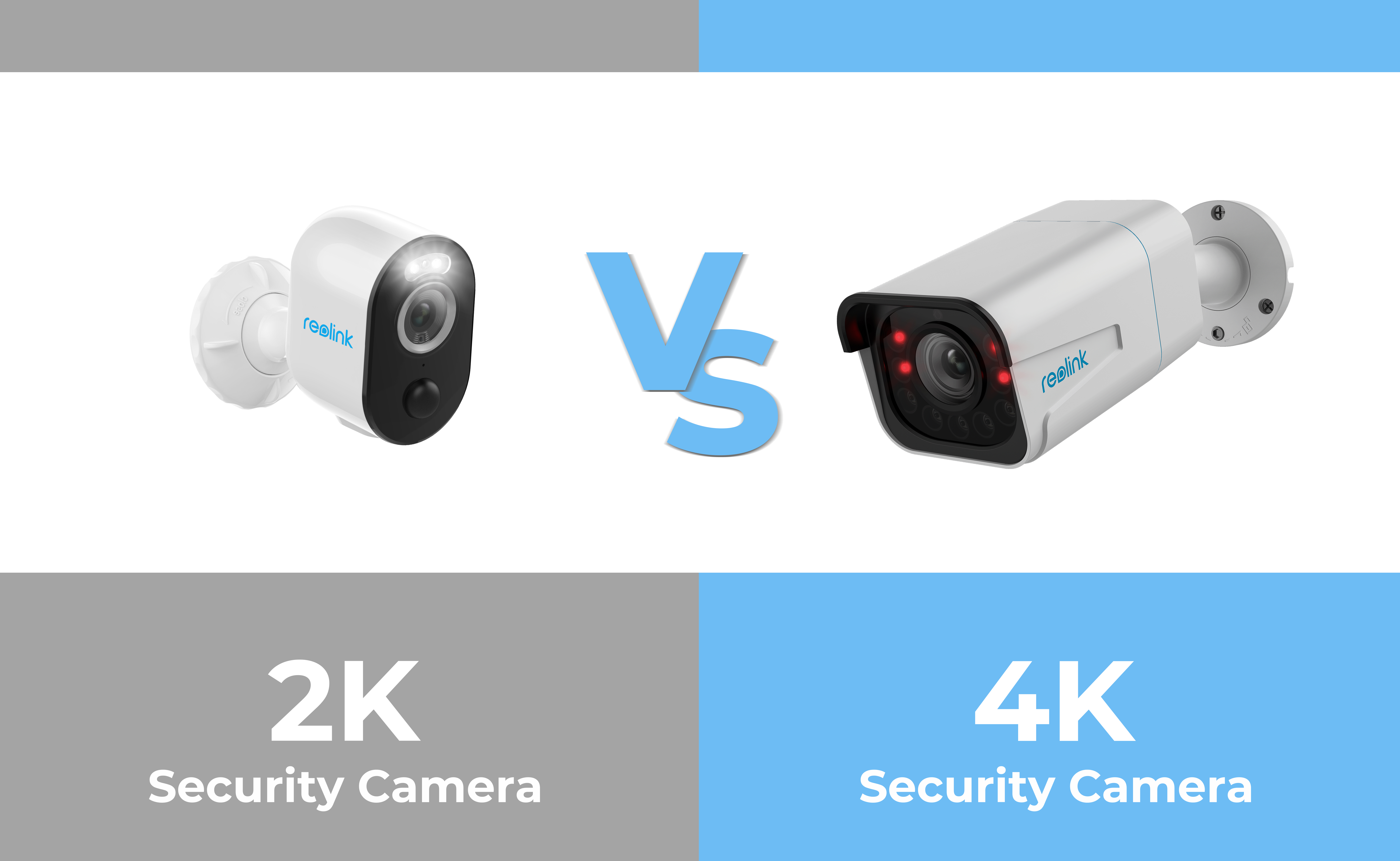 2K vs 4K security camera