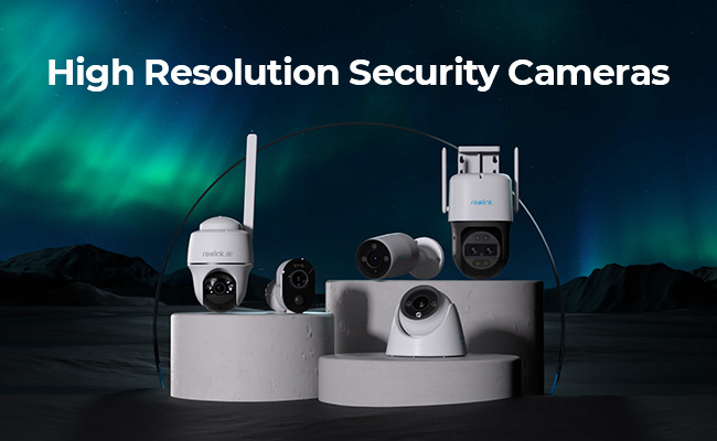 High Resolution Security Camera