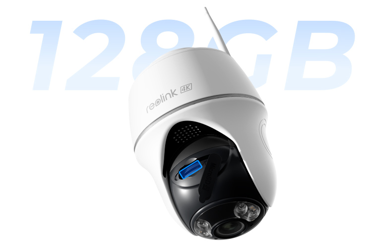 Reolink - Argus 4K Ultra PT Spotlight Security Battery Camera Kit