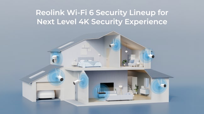 Reolink RLK12-800WB4 – 4K Wi-Fi 6 Security Camera System