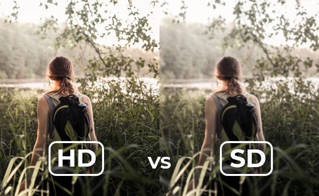 SD VS. HD Video Resolution
