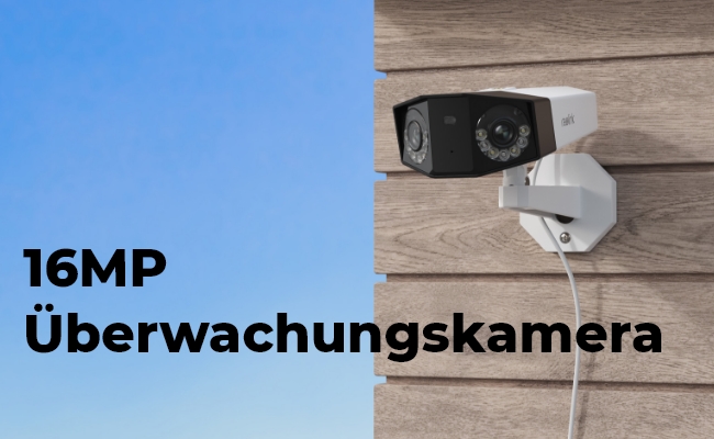 16MP Überwachungskamera