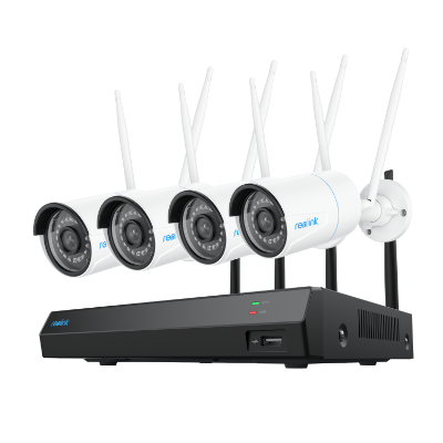REOLINK Sistema de cámara de seguridad comercial de 12MP, 8 piezas de  cámara de seguridad IP para exteriores, visión nocturna a color al aire  libre