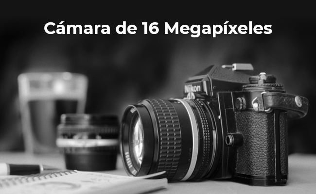 cámara de 16 megapíxeles