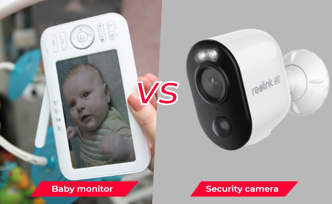 Baby Monitor vs. Security Camera: