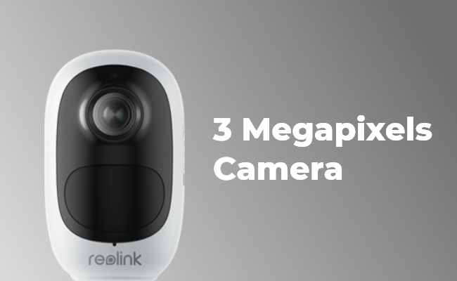 3 Megapixels Camera