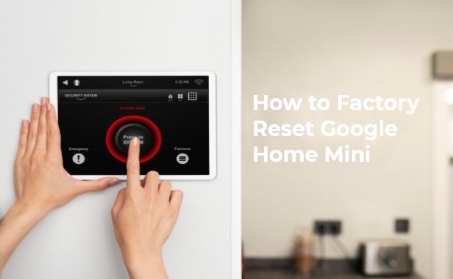 how to factory reset google home mini