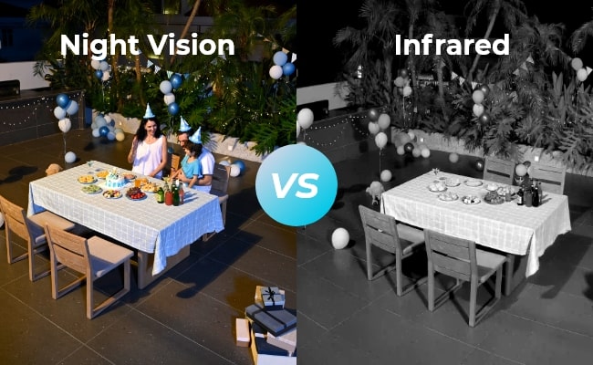 night vision vs infrared