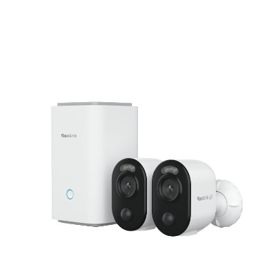 Home Hub with 2x Argus 3 Ultra - Wireless Security Center with 4K ...