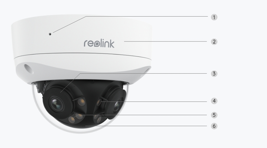 Reolink Duo 3V PoE - 16MP UHD IK10 Dual-Lens PoE Camera with Motion ...