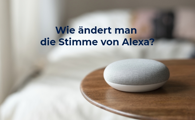 Alexa Stimme ändern