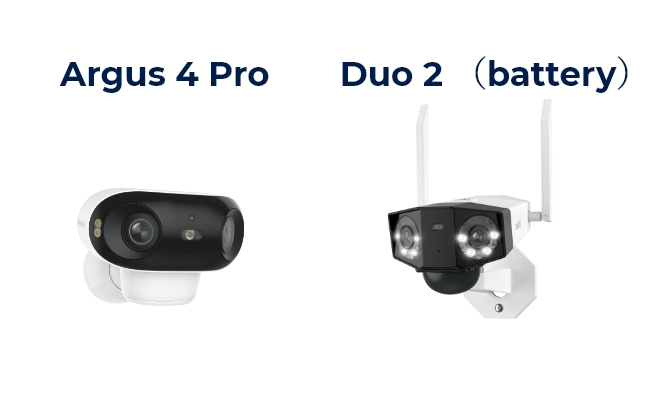 Reolink Argus 4 Pro vs. Duo 2