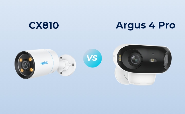 CX810 vs Argus 4 Pro Vergleich