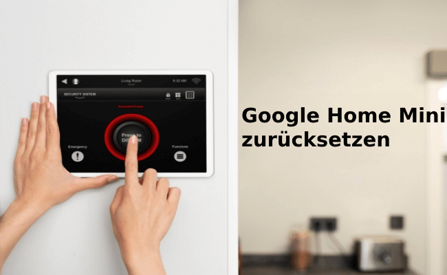 Google Home Mini zurücksetzen