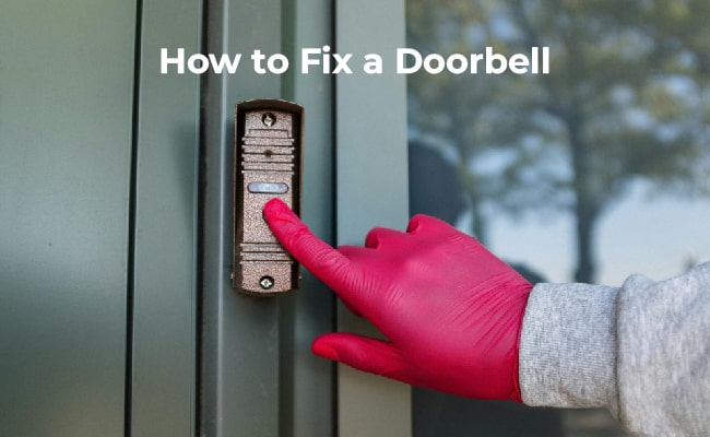 how to fix a doorbell