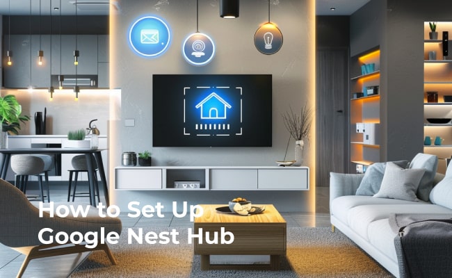 how to set up google nest hub