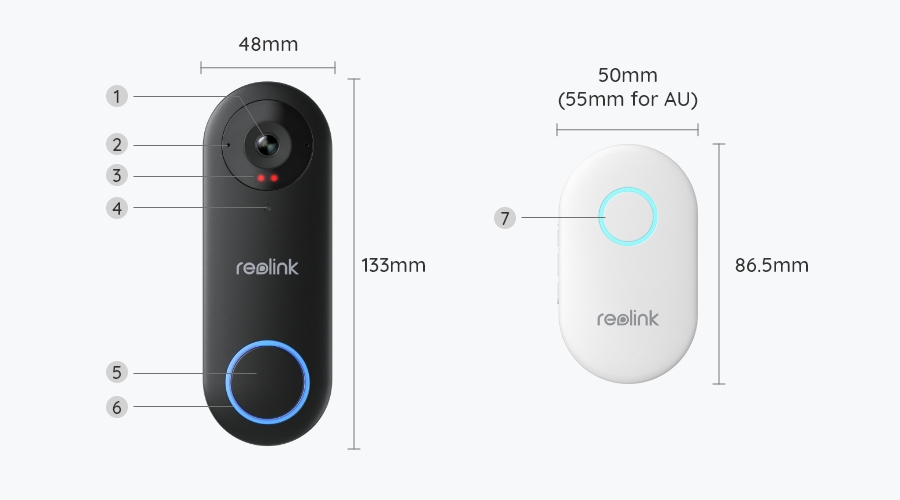 Reolink Video Doorbell WiFi-gallery-1