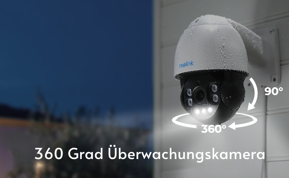 360 Grad Überwachungskamera