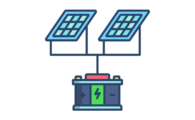 solar battery cost