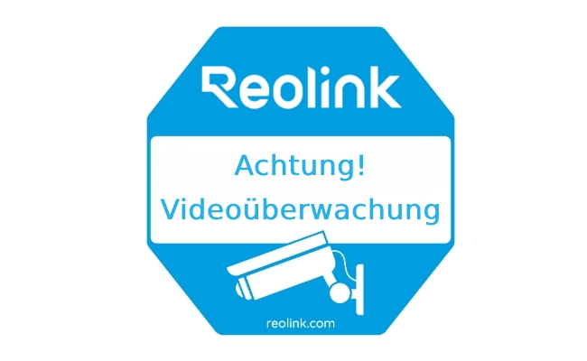 Videoüberwachung Hinweisschild