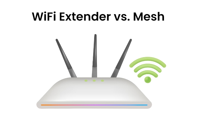 wifi extender vs mesh