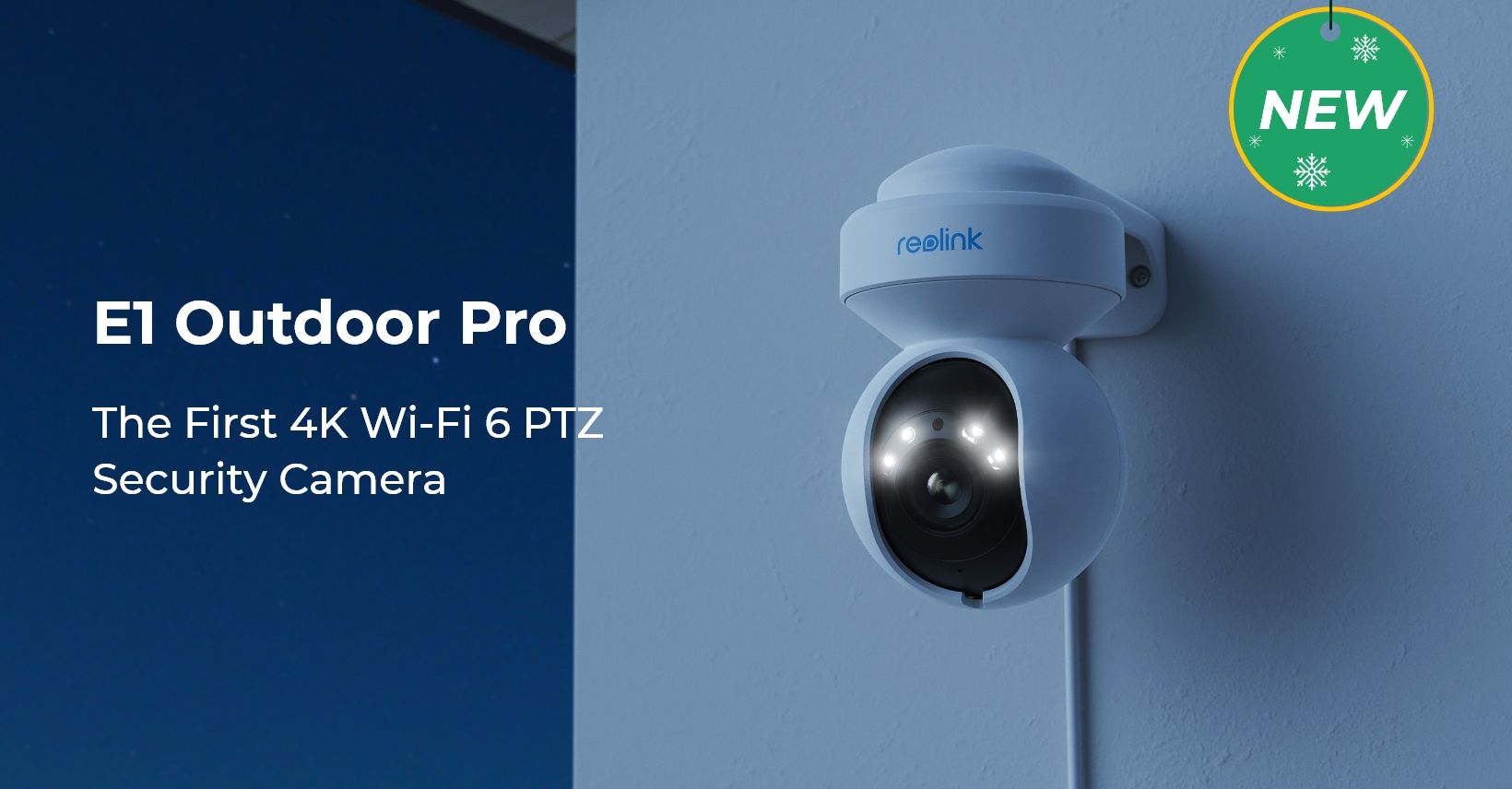 Meet the E1 Outdoor Pro: Your Ultimate 4K Wi-Fi 6 PTZ Security Camera ...